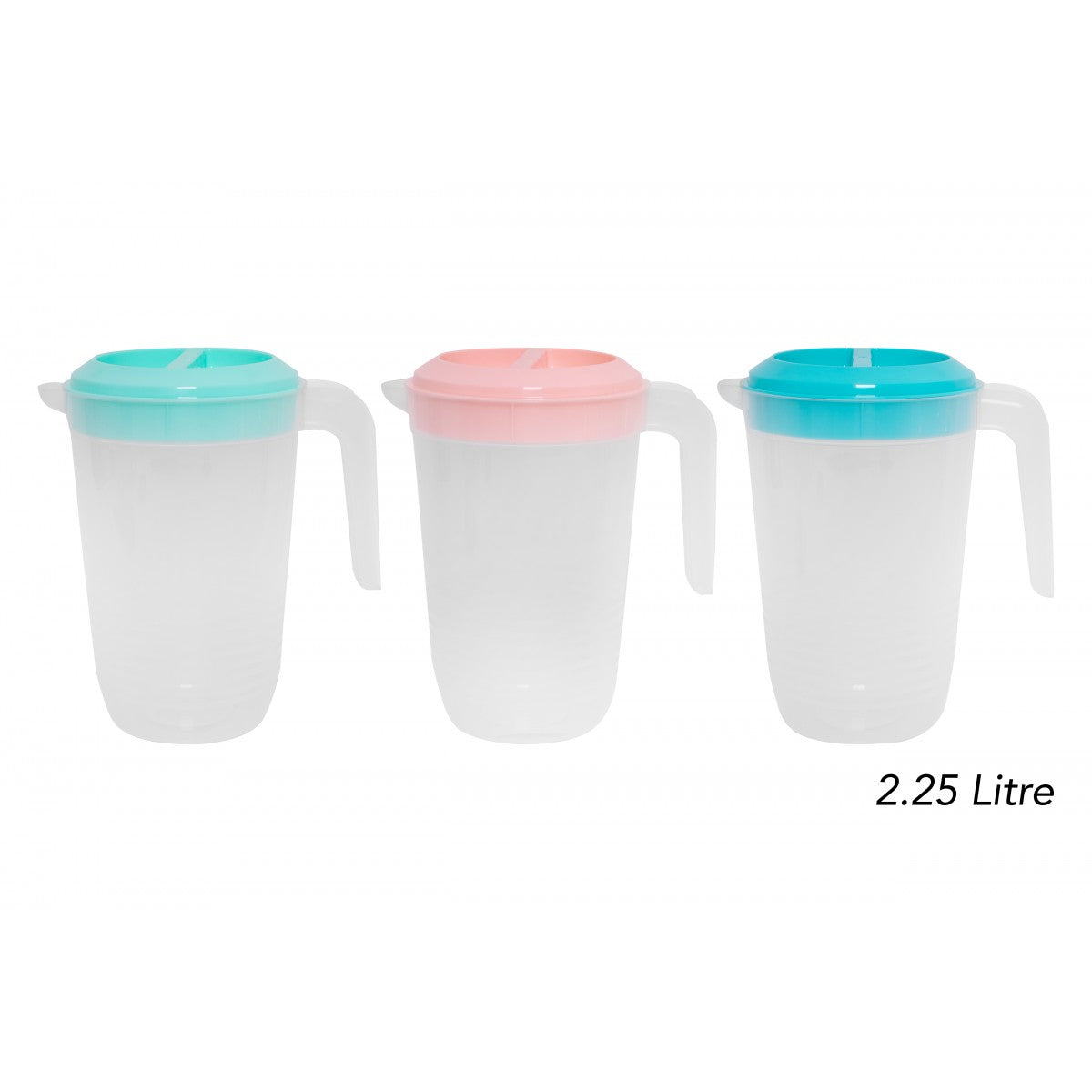 2-Liter Pitcher with Lid - 4 Assorted Colors