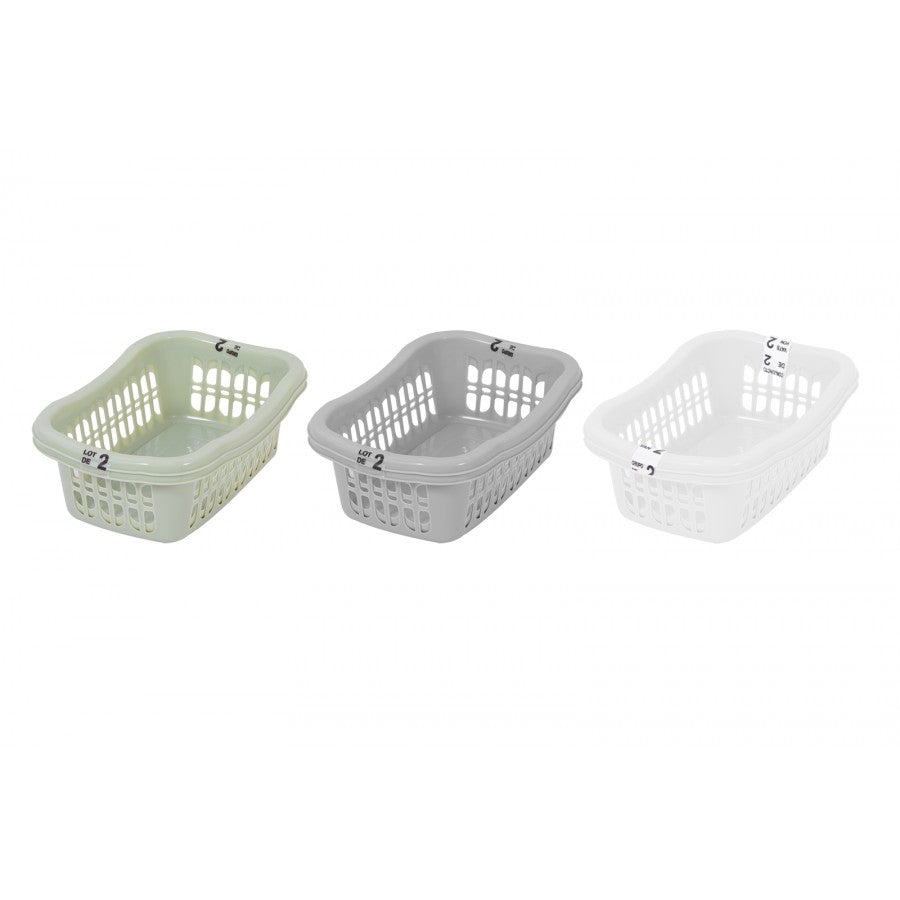 Small Storage Basket - 3 Assorted Colors