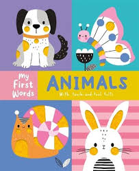 First Words Animals Learning Activity Book