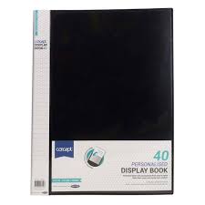 A3 40-Pocket Presentation Display Book