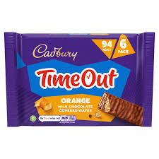 Cadbury Timeout Orange 6-Pack x 18g