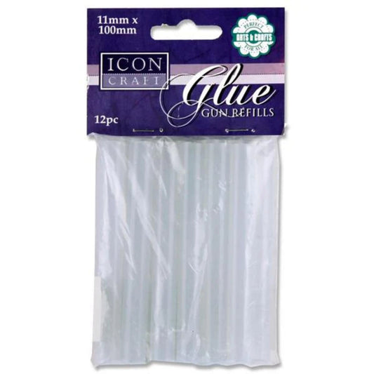 Icon Craft Glue Gun Refills Large 12 Pack