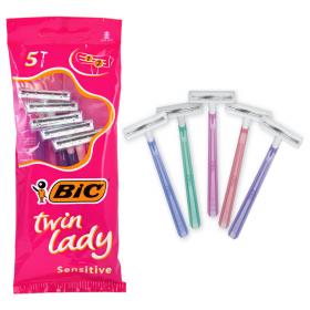 BIC Twin Lady Sensitive Razors - 5 Pack