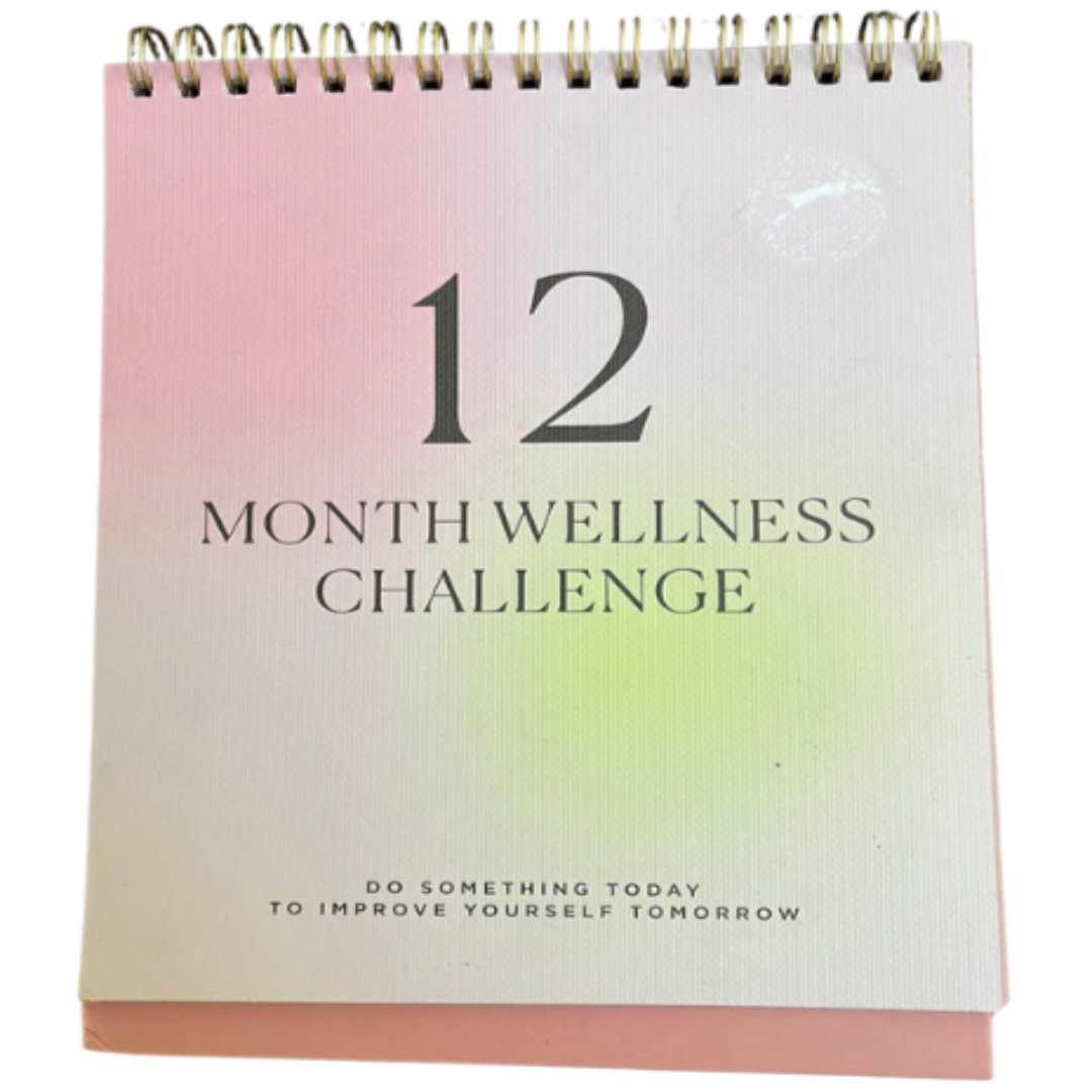 Monthly Wellness Challenge Journal