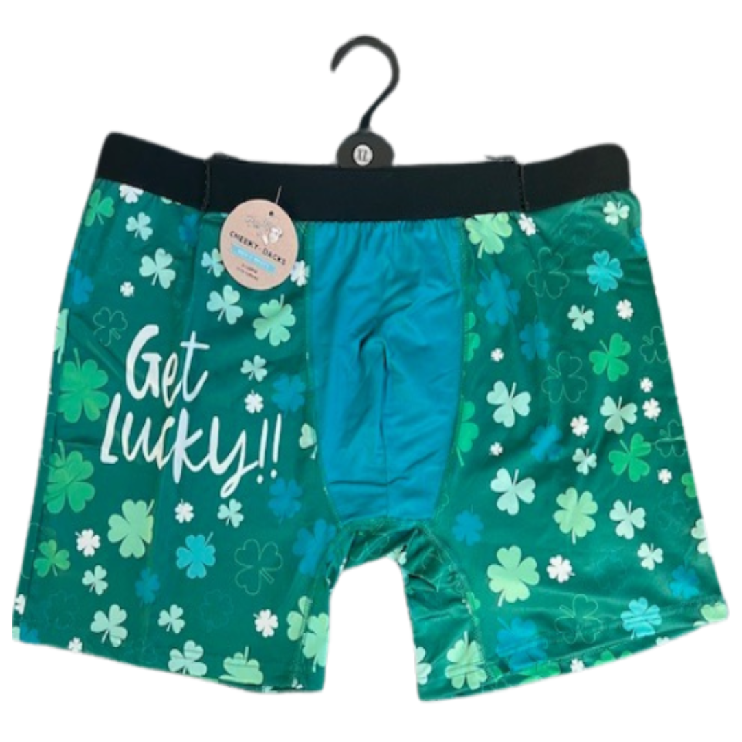 Men’s Briefs X-Large – Get Lucky Print