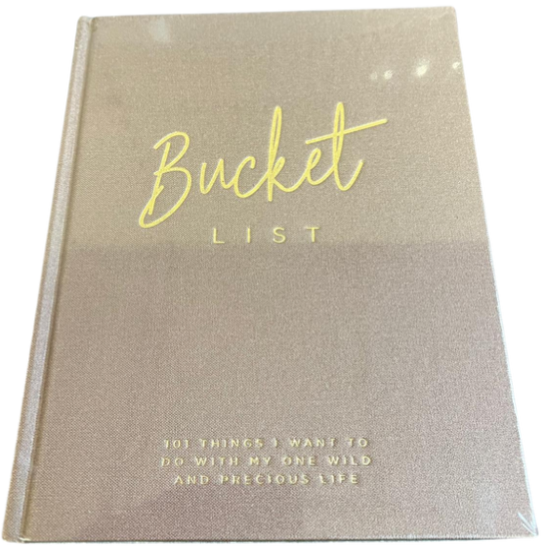 Bucket List Brown A5 Notebook – 80 Pages