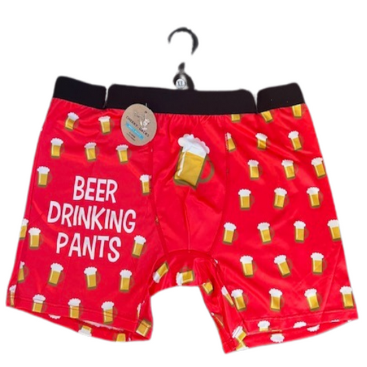 Men’s Briefs X-Large – Beer Pants Print