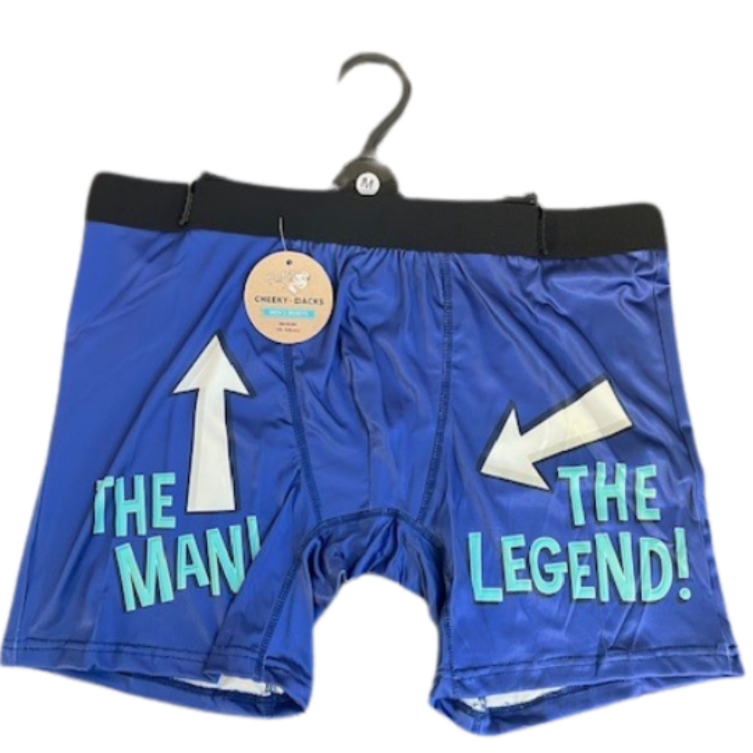 Men’s Briefs Medium – Man Legend Print