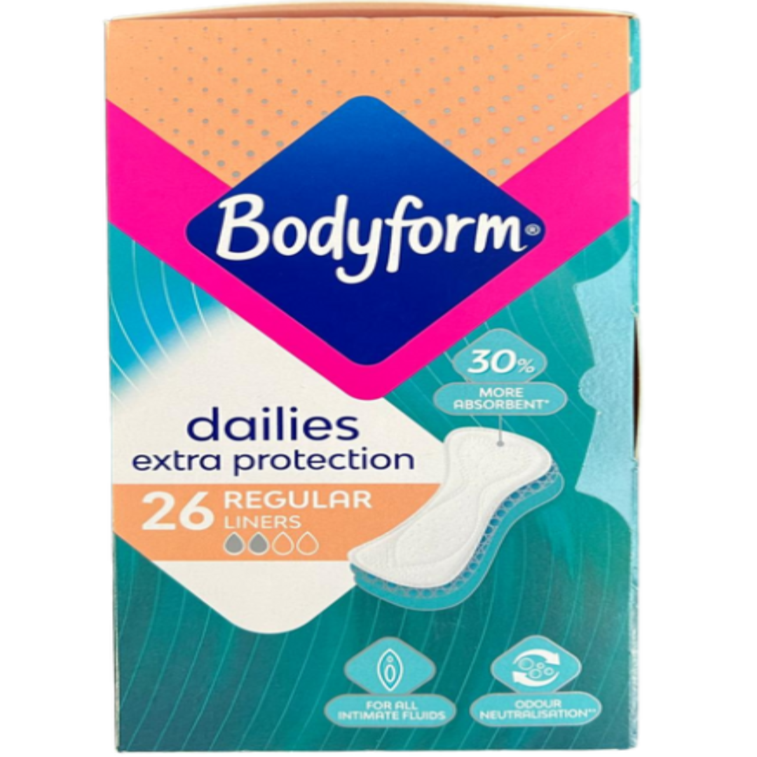 Bodyform Dailies Pantyliners 26 Pack