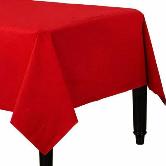 Red Twin Pack Paper Tablecloths