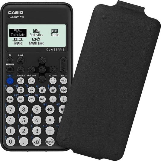 Casio FX83GTCW Black Scientific Calculator