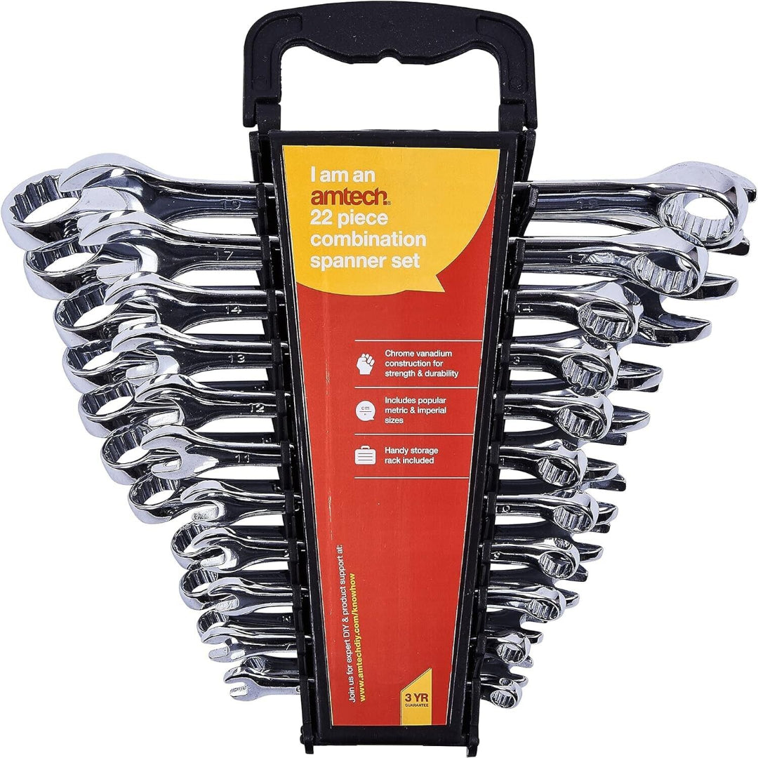 22-Piece Combination Spanner Set