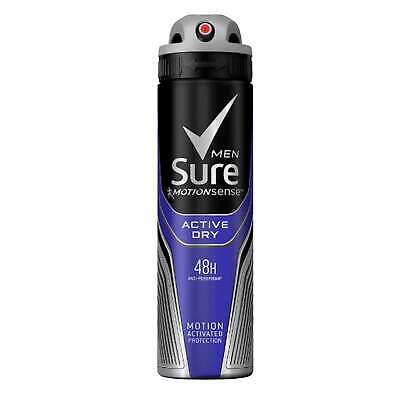 Sure Men Active Dry Antiperspirant 150ml