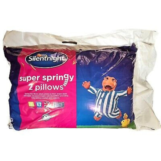 SilentNight Super Springy Pillow Pair