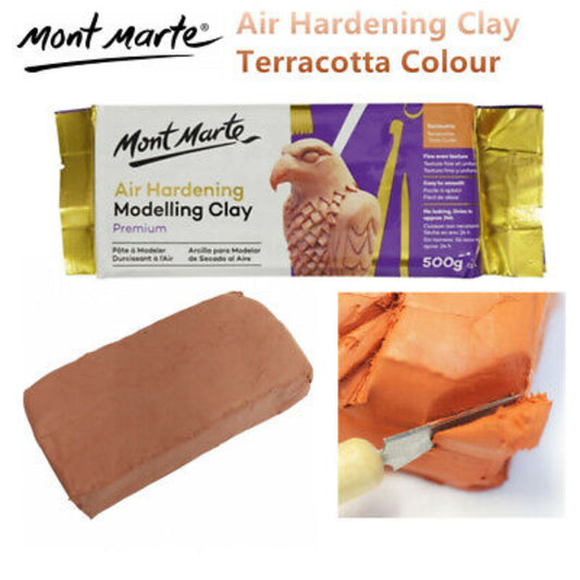 Mont Marte Air Hardening Modelling Clay – Terracotta