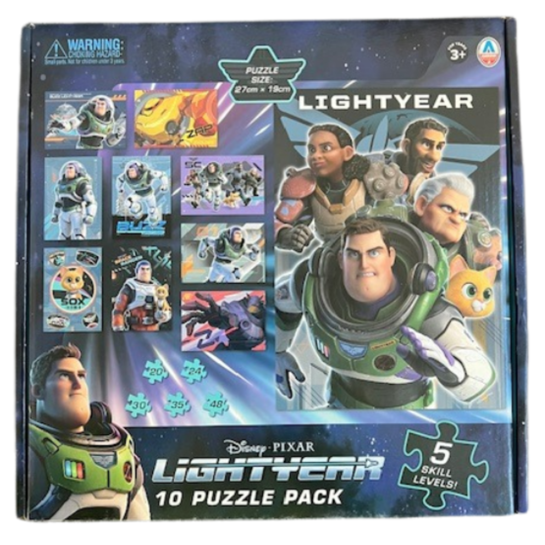 10 Lightyear Puzzle Pack