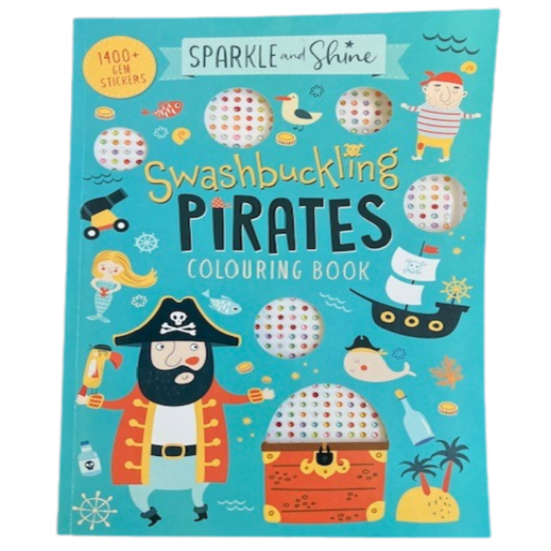 Sparkle and Shine Swashbuckling Pirates Colouring Book