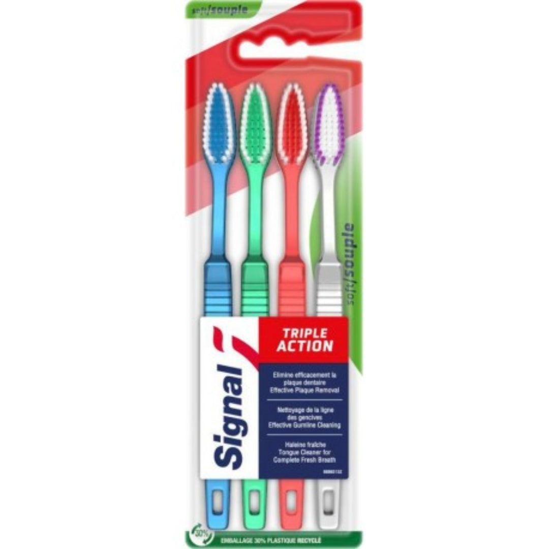 Signal Toothbrushes 4-Pack