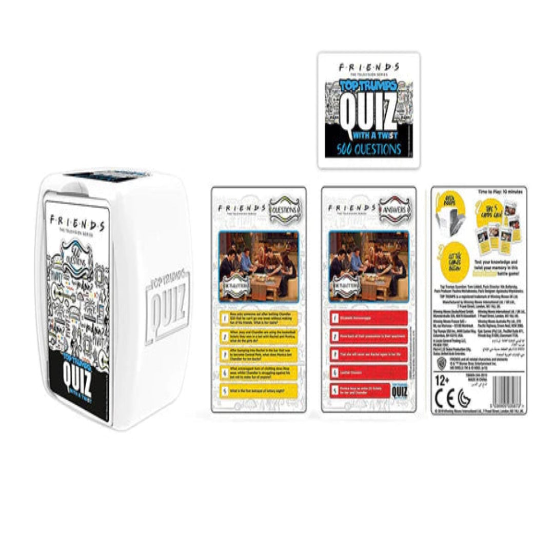 Friends Top Trumps Quiz Card Game