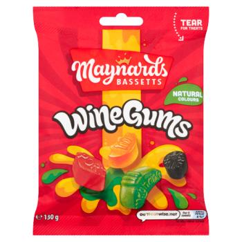 Maynards Bassett’s Wine Gums 130g